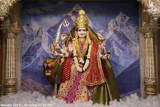 Navratri Jhankhi’s Darshan